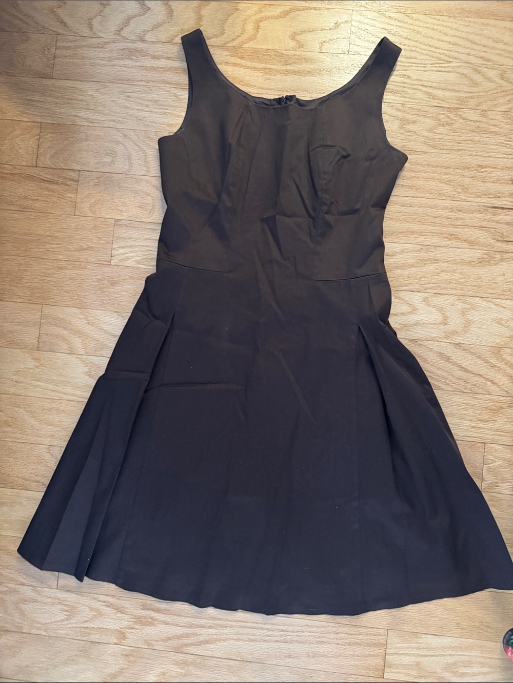 Lafayette 148 Brown cotton tank dress